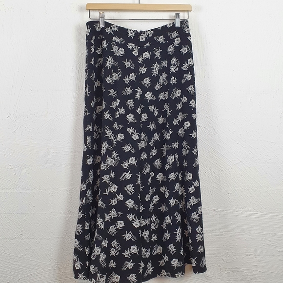 COUNTRY ROAD Black/Ivory Wide Leg Pants Size 10 - Picture 3 of 4